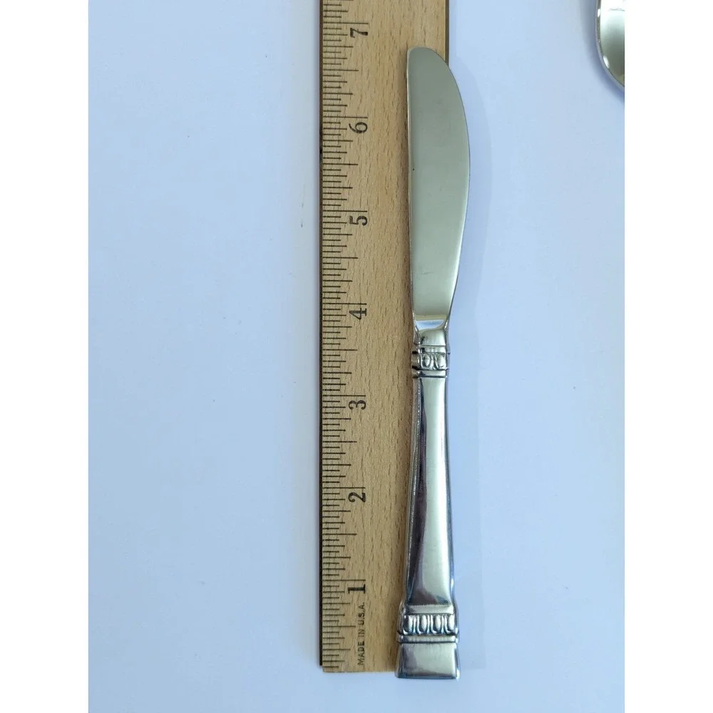 Oneida CADENCE Hostess Set 18/10 Stainless Serving Spoon Fork Sugar Butter Knife